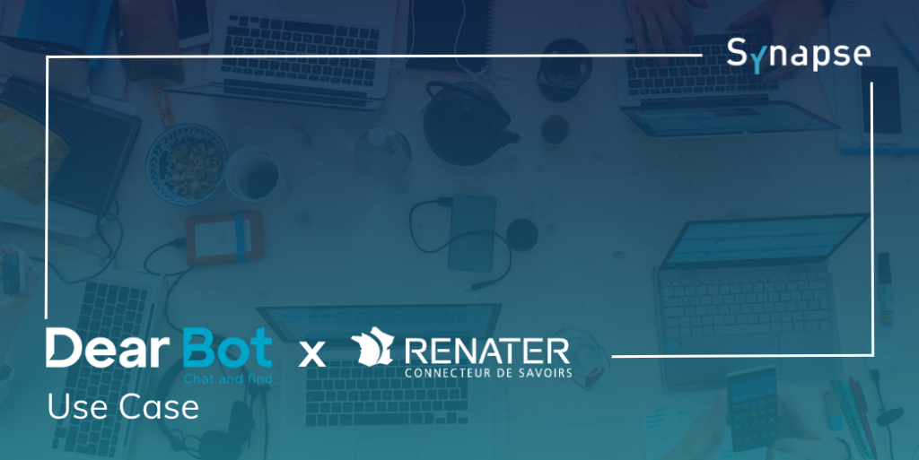 Intégration du chatbot Dearbot chez Renater cas client